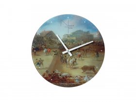 Часы интерьерные NT525 GOYA в Новом Шарапе - novyj-sharap.mebel-nsk.ru | фото