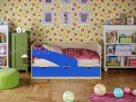 Кровать детская Бабочки 2,0 м в Новом Шарапе - novyj-sharap.mebel-nsk.ru | фото