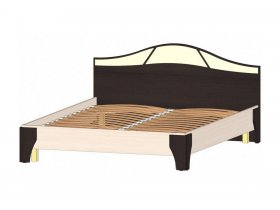 Кровать двуспальная 1,6 м Верона (Линаура) в Новом Шарапе - novyj-sharap.mebel-nsk.ru | фото