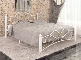 Кровать двуспальная Гарда-3 на металлокаркасе 1,4 м в Новом Шарапе - novyj-sharap.mebel-nsk.ru | фото