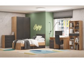 Модульная детская Шерлок в Новом Шарапе - novyj-sharap.mebel-nsk.ru | фото