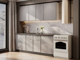 Кухонный гарнитур «Адель» 2,0м (нео) в Новом Шарапе - novyj-sharap.mebel-nsk.ru | фото
