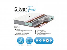 Матрас Silver Four в Новом Шарапе - novyj-sharap.mebel-nsk.ru | фото
