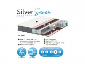Матрас Silver Seven в Новом Шарапе - novyj-sharap.mebel-nsk.ru | фото