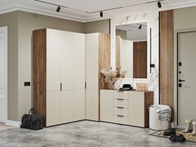 Модульная прихожая Соната в Новом Шарапе - novyj-sharap.mebel-nsk.ru | фото