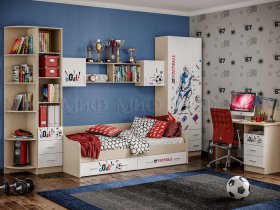 Модульная спальня Вега NEW Boy в Новом Шарапе - novyj-sharap.mebel-nsk.ru | фото