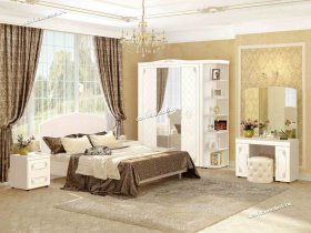 Модульная спальня Версаль (Витра) в Новом Шарапе - novyj-sharap.mebel-nsk.ru | фото