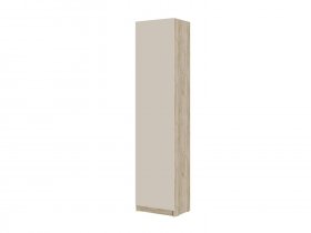 Шкаф Бостон ШК-003 (дуб крафт серый/кашемир) в Новом Шарапе - novyj-sharap.mebel-nsk.ru | фото