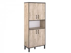 Шкаф для документов Шк050.0 Гермес лофт (дуб крафт серый) в Новом Шарапе - novyj-sharap.mebel-nsk.ru | фото