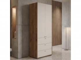 Шкаф двухстворчатый c ящиками Орма в Новом Шарапе - novyj-sharap.mebel-nsk.ru | фото