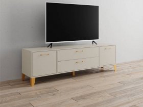 Тумба под ТВ Парус-13 (кашемир) в Новом Шарапе - novyj-sharap.mebel-nsk.ru | фото